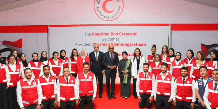 Le président de Singapour visite le Croissant Rouge égyptien 2 - Le Progrès Egyptien Le président de Singapour visite le Croissant Rouge égyptien 1 - Le Progrès Egyptien