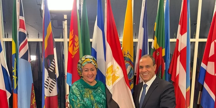 Abdel-Aati rencontre la Vice-Secrétaire générale de l’ONU à New York 2 - Le Progrès Egyptien Abdel-Aati rencontre la Vice-Secrétaire générale de l’ONU à New York 1 - Le Progrès Egyptien