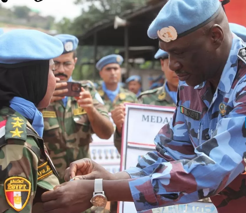 Maintien de la paix : L’ONU félicite les Casques bleus égyptiens 39 - Le Progrès Egyptien
