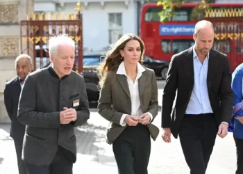 Kate Middleton fait sa rentrée avec William à Londres