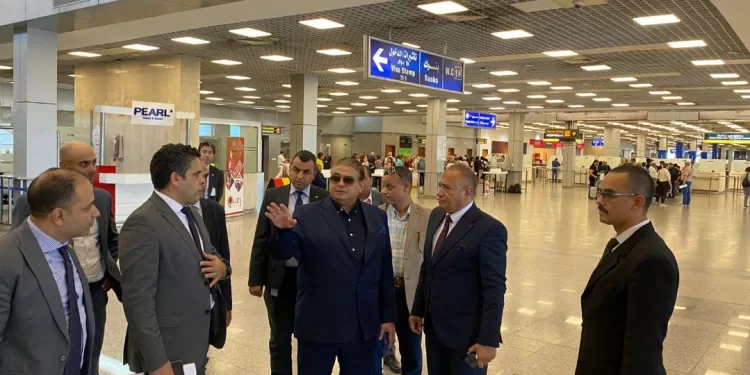 Visite d'inspection du Comité suprême de la sécurité et de l'environnement à l'aéroport de Charm el-Cheikh 1 - Le Progrès Egyptien