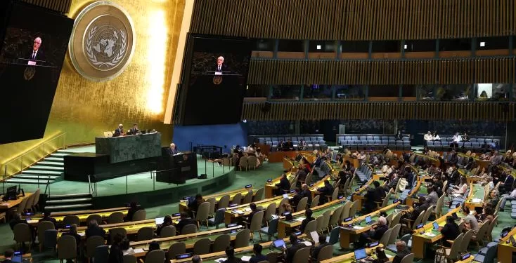 L'Assemblée générale de l'ONU soutient un futur Etat palestinien, sans le Hamas 1 - Le Progrès Egyptien