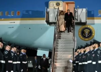 Trump arrive au Royaume Uni pour une deuxième visite d'Etat à l'invitation de son "ami" le roi 4 - Le Progrès Egyptien Trump arrive au Royaume Uni pour une deuxième visite d’Etat à l’invitation de son “ami” le roi