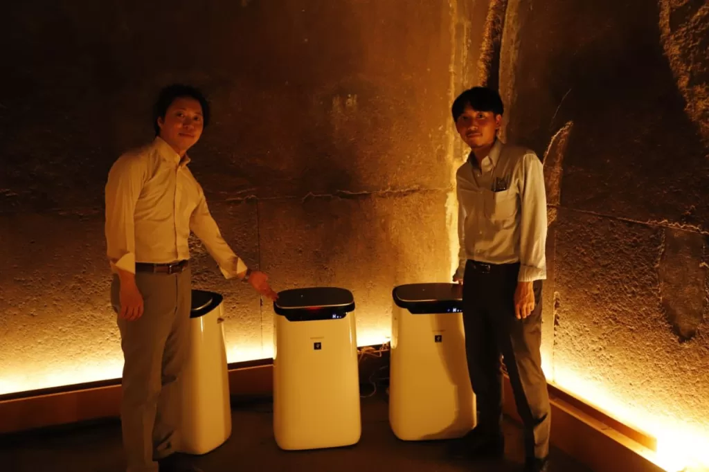 Khéops : quand la haute technologie protège l’histoire 4 - Le Progrès Egyptien Khéops : quand la haute technologie protège l’histoire 3 - Le Progrès Egyptien