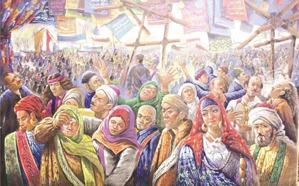 La douceur du passé au pinceau des artistes 2 - Le Progrès Egyptien La douceur du passé au pinceau des artistes 1 - Le Progrès Egyptien