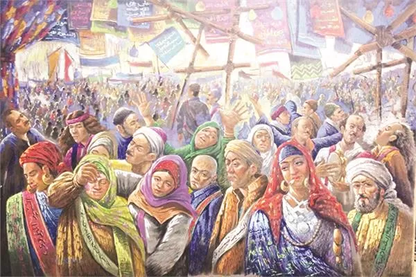 La douceur du passé au pinceau des artistes 2 - Le Progrès Egyptien La douceur du passé au pinceau des artistes 1 - Le Progrès Egyptien