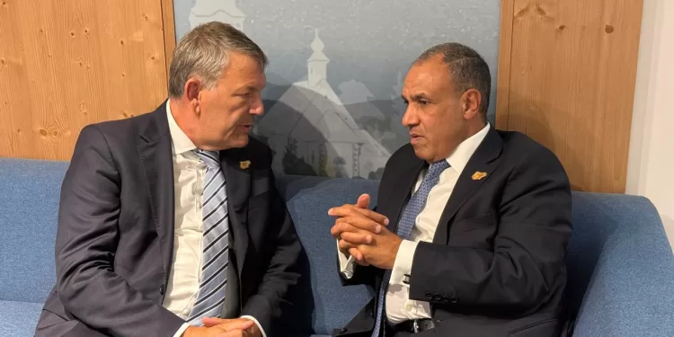 Abdel Aati rencontre Lazzarini et soutient le rôle vital de l’UNRWA 2 - Le Progrès Egyptien Abdel Aati rencontre Lazzarini et soutient le rôle vital de l’UNRWA 1 - Le Progrès Egyptien