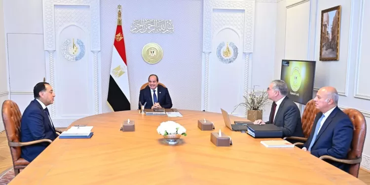 Al-Sissi se réunit avec le Premier ministre et le ministre du Pétrole 1 - Le Progrès Egyptien