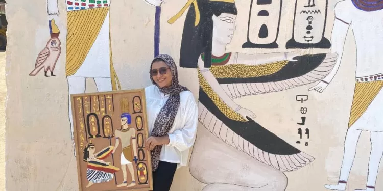 Smenoud: Quand l’art urbain célèbre les dieux et rois de l’Égypte antique 2 - Le Progrès Egyptien Smenoud: Quand l’art urbain célèbre les dieux et rois de l’Égypte antique 1 - Le Progrès Egyptien