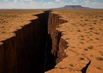 L’Afrique se sépare en deux