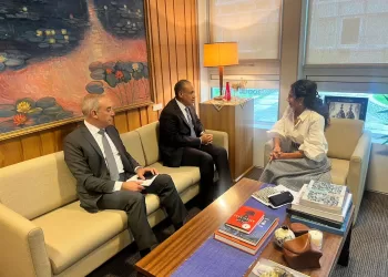 Le ministre des Affaires étrangères rencontre la présidente du Conseil exécutif de l’UNESCO