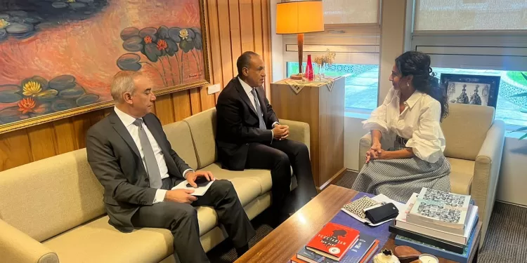 Le ministre des Affaires étrangères rencontre la présidente du Conseil exécutif de l’UNESCO 2 - Le Progrès Egyptien Le ministre des Affaires étrangères rencontre la présidente du Conseil exécutif de l’UNESCO 1 - Le Progrès Egyptien