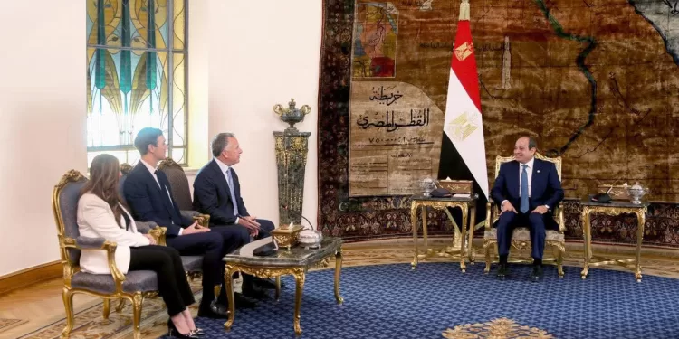 Le président Al-Sissi reçoit l’envoyé spécial américain pour le Moyen-Orient 2 - Le Progrès Egyptien Le président Al-Sissi reçoit l’envoyé spécial américain pour le Moyen-Orient 1 - Le Progrès Egyptien