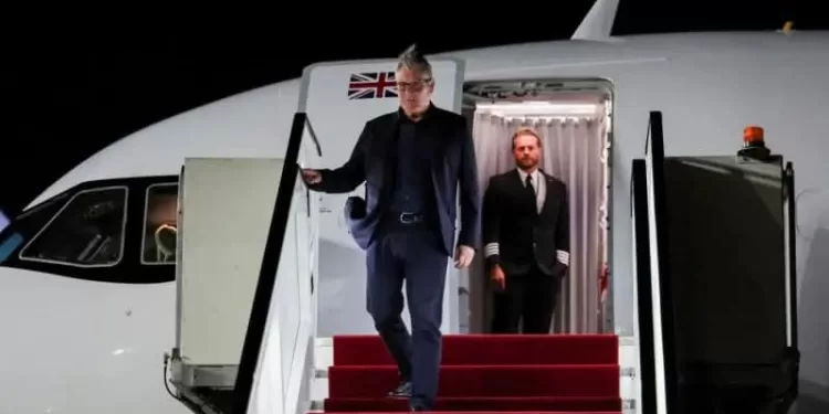 Le Premier ministre britannique arrive à Charm El-Cheikh 1 - Le Progrès Egyptien