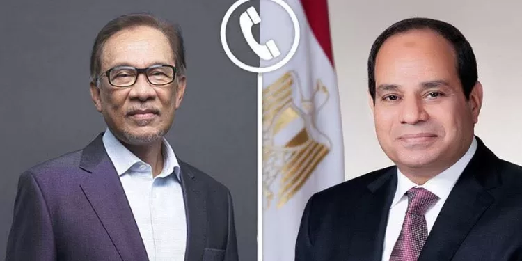 Le président Al-Sissi reçoit un appel téléphonique du PM de Malaisie 1 - Le Progrès Egyptien