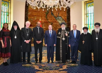 Le président reçoit une délégation du Conseil œcuménique des Églises 3 - Le Progrès Egyptien Le président reçoit une délégation du Conseil œcuménique des Églises