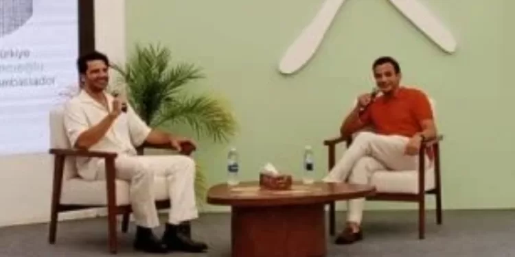 Une table ronde avec la star turque Kaan Urgancıoğlu au Festival d'El Gouna 2 - Le Progrès Egyptien Une table ronde avec la star turque Kaan Urgancıoğlu au Festival d'El Gouna 1 - Le Progrès Egyptien