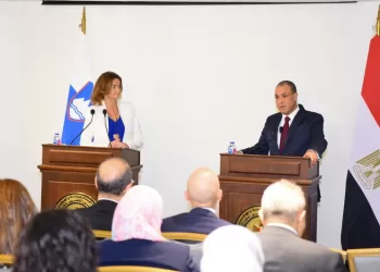 Conférence de presse d’Abdel Aati avec son homologue slovène