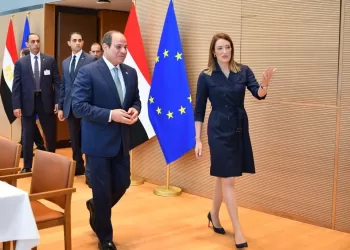 Bruxelles: Le président Al-Sissi se réunit avec la présidente du Parlement européen
