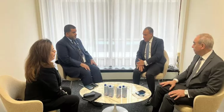 Le ministre des AE rencontre le délégué permanent des EAU auprès de l’UNESCO 2 - Le Progrès Egyptien Le ministre des AE rencontre le délégué permanent des EAU auprès de l’UNESCO 1 - Le Progrès Egyptien