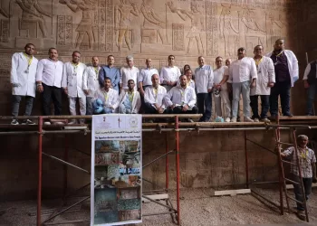 Le projet de restauration du temple d’Esna, ressuscite le patrimoine égyptien
