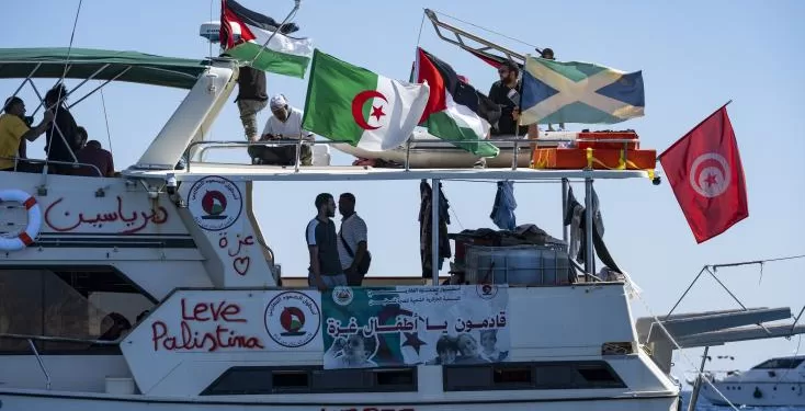 La Marine israélienne a intercepté la flottille pour Gaza selon les organisateurs 1 - Le Progrès Egyptien
