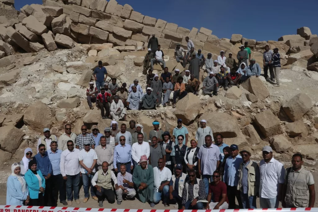 Au cœur de Louxor, les grands chantiers de restauration pharaoniques se dévoilent 4 - Le Progrès Egyptien Au cœur de Louxor, les grands chantiers de restauration pharaoniques se dévoilent 3 - Le Progrès Egyptien