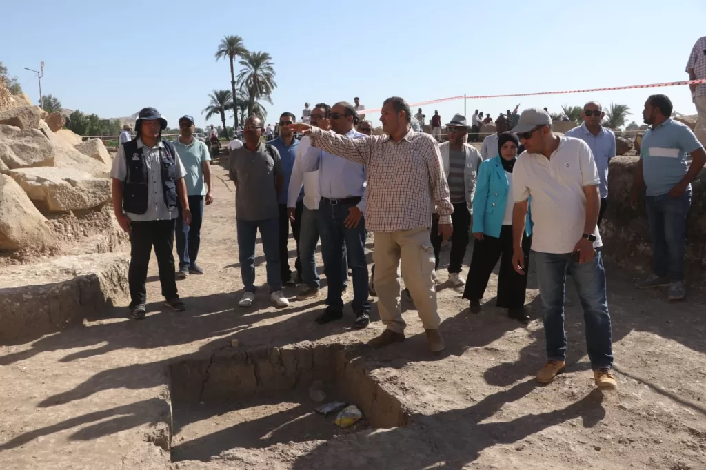 Au cœur de Louxor, les grands chantiers de restauration pharaoniques se dévoilent 6 - Le Progrès Egyptien Au cœur de Louxor, les grands chantiers de restauration pharaoniques se dévoilent 5 - Le Progrès Egyptien