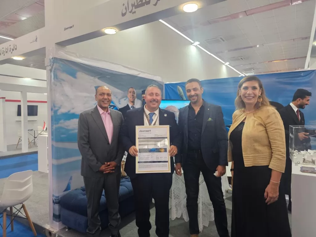 Affluence record sur le stand d’EgyptAir au Salon international ITL de Bagdad 6 - Le Progrès Egyptien Affluence record sur le stand d’EgyptAir au Salon international ITL de Bagdad 5 - Le Progrès Egyptien