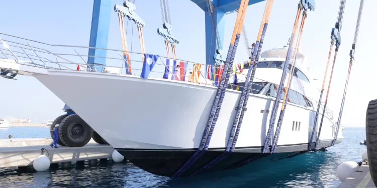 Lancement du premier yacht touristique fabriqué localement 1 - Le Progrès Egyptien