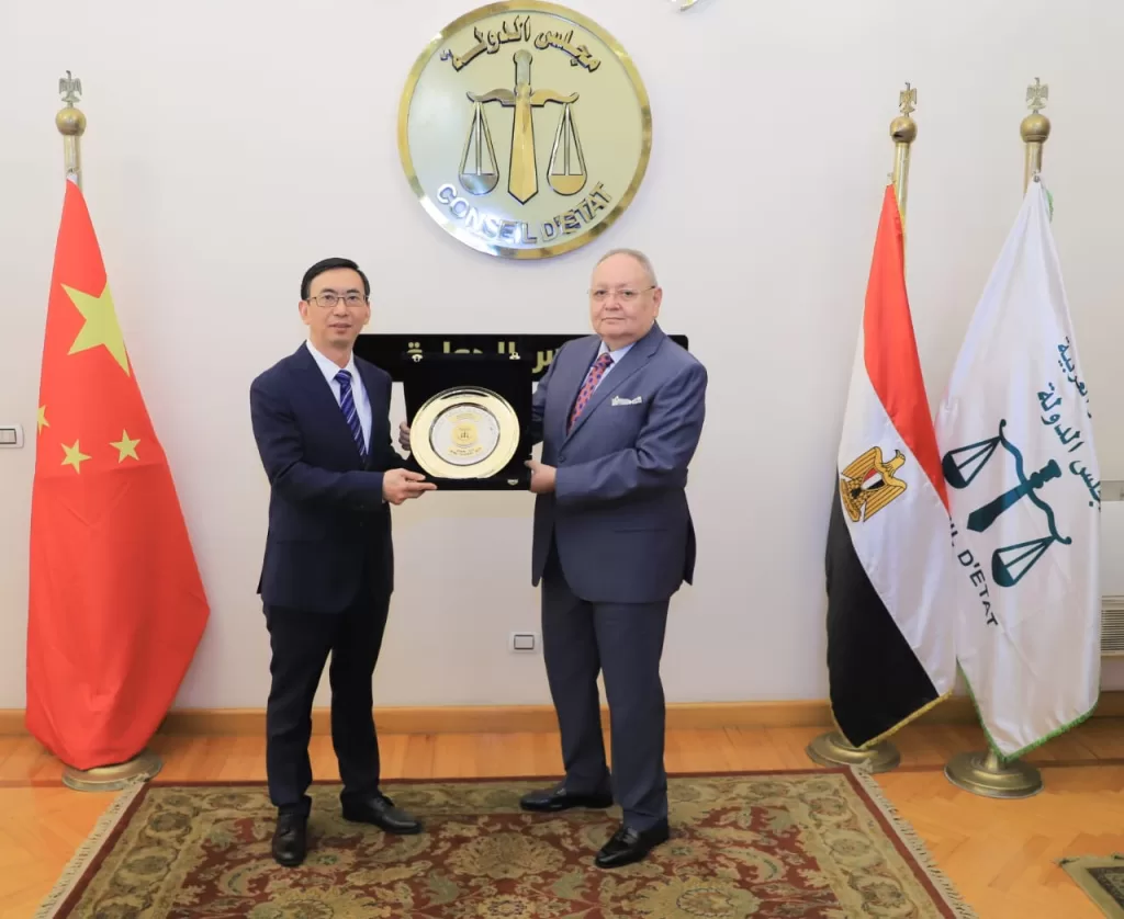 Visite historique de la Haute Cour de Shanghai au Conseil d’État égyptien 5 - Le Progrès Egyptien