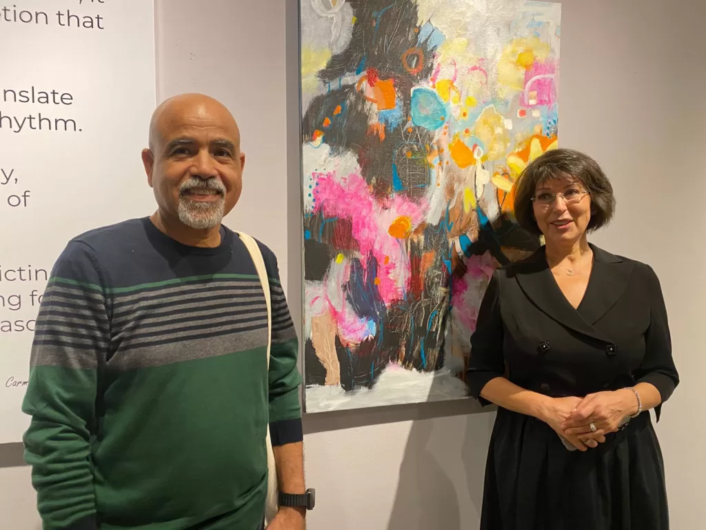 Carmen Pitraro, une artiste roumaine qui fait vibrer sa « Symphonie des Fleurs » 4 - Le Progrès Egyptien Carmen Pitraro, une artiste roumaine qui fait vibrer sa « Symphonie des Fleurs » 3 - Le Progrès Egyptien