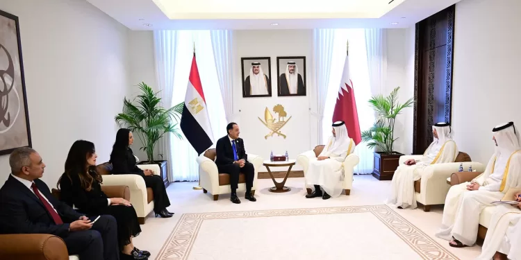 Madbouli reçu à Doha : un grand projet d'investissement qatari en Égypte en vue 2 - Le Progrès Egyptien Madbouli reçu à Doha : un grand projet d'investissement qatari en Égypte en vue 1 - Le Progrès Egyptien