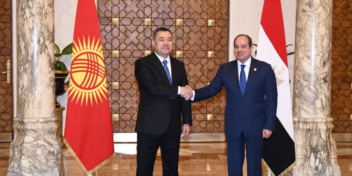 Le Président Sissi accueille son homologue kirghiz au Caire 1 - Le Progrès Egyptien