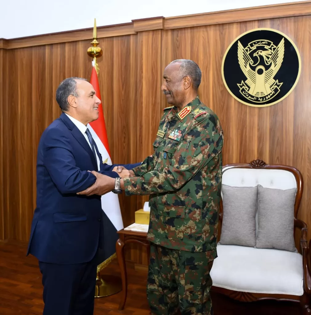 Le ministre des AE rencontre le président du Conseil de souveraineté transitoire du Soudan 3 - Le Progrès Egyptien