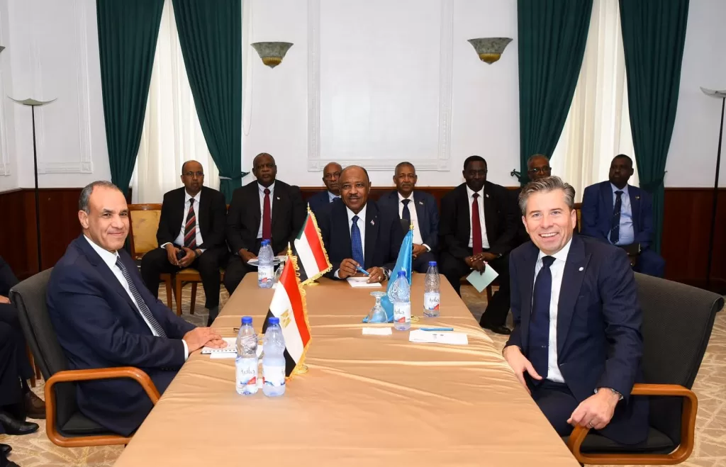 Réunion tripartite entre les ministres des AE de l’Égypte et du Soudan avec le SG adjoint de l'ONU aux affaires humanitaires 3 - Le Progrès Egyptien