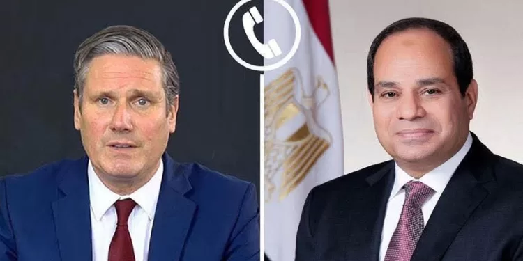 Al-Sissi s’entretient avec le Premier ministre britannique Keir Starmer 1 - Le Progrès Egyptien