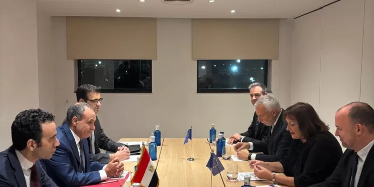 Entretien Abdel Aati–Šuica en marge du Forum de l’Union pour la Méditerranée 2 - Le Progrès Egyptien Entretien Abdel Aati–Šuica en marge du Forum de l’Union pour la Méditerranée 1 - Le Progrès Egyptien