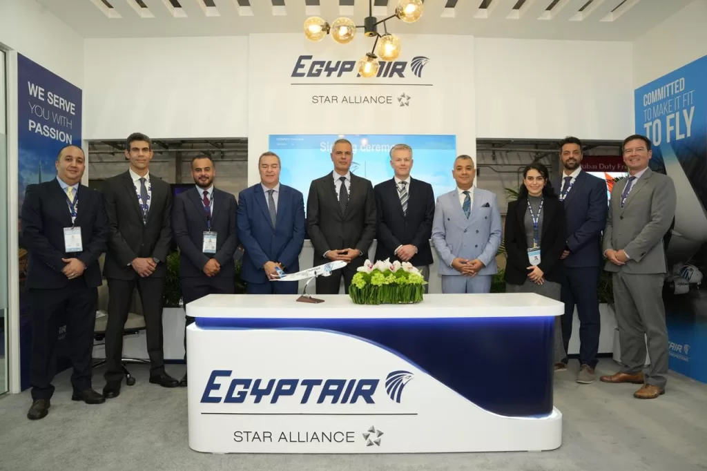 Au premier jour du Dubai Airshow 2025EgyptAir signe un protocole de coopération avec MedAire pour renforcer son dispositif de sûreté et de sécurité opérationnelle 10 - Le Progrès Egyptien Au premier jour du Dubai Airshow 2025EgyptAir signe un protocole de coopération avec MedAire pour renforcer son dispositif de sûreté et de sécurité opérationnelle 9 - Le Progrès Egyptien