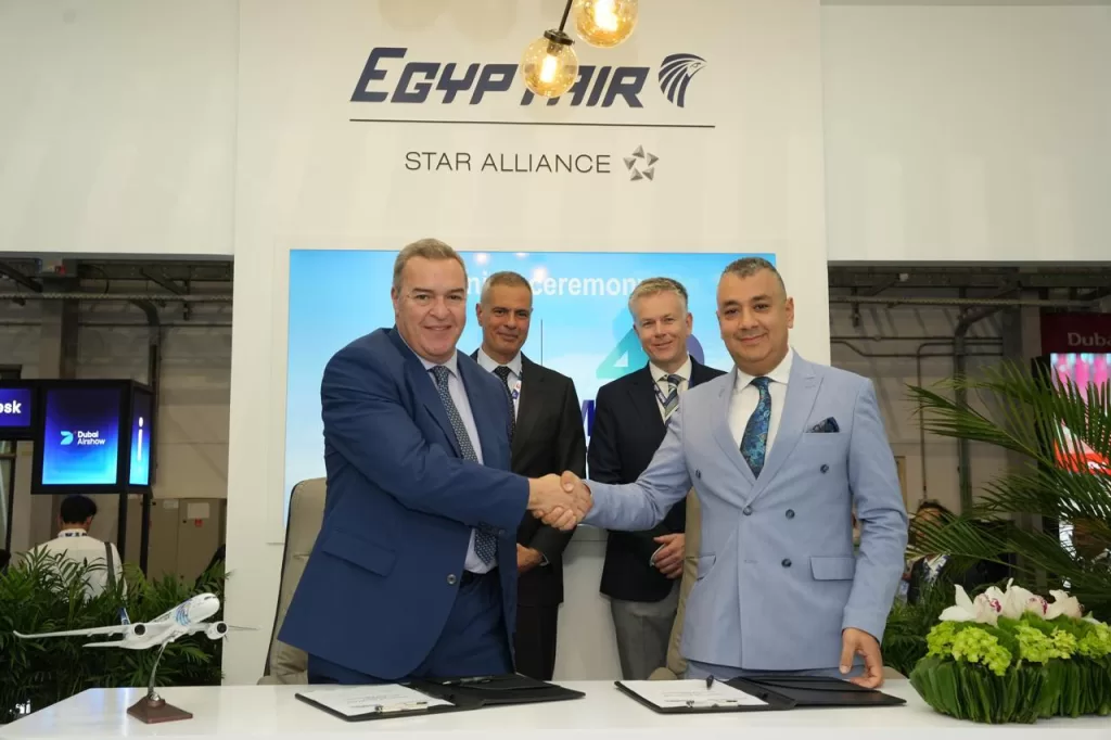 Au premier jour du Dubai Airshow 2025EgyptAir signe un protocole de coopération avec MedAire pour renforcer son dispositif de sûreté et de sécurité opérationnelle 8 - Le Progrès Egyptien Au premier jour du Dubai Airshow 2025EgyptAir signe un protocole de coopération avec MedAire pour renforcer son dispositif de sûreté et de sécurité opérationnelle 7 - Le Progrès Egyptien