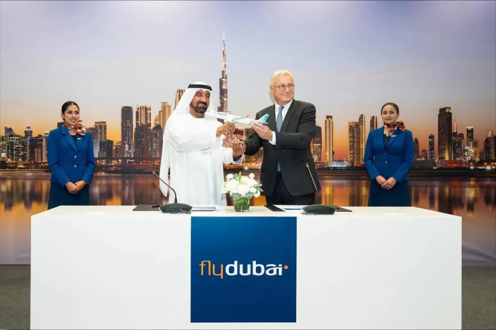 À l’occasion du Salon aéronautique de Dubaï 2025 : Flydubai signe un accord historique avec Airbus pour 150 A321neo 5 - Le Progrès Egyptien