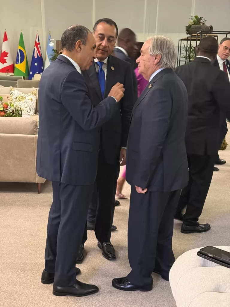 Sommet du G20 : Madbouli rencontre le SG de l'ONU et la directrice du FMI 3 - Le Progrès Egyptien