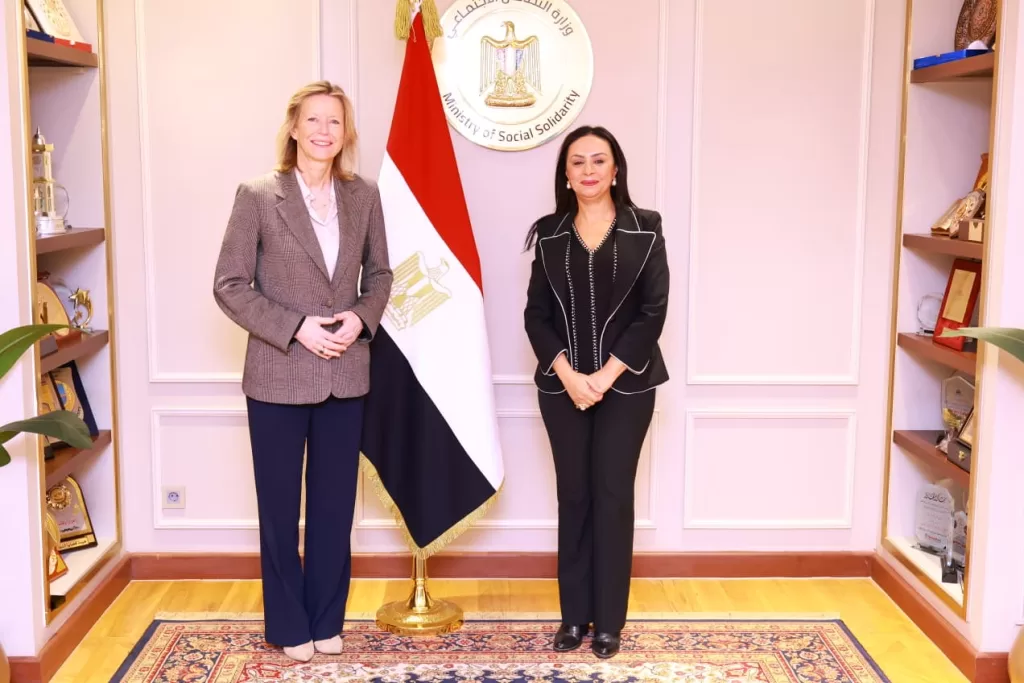 La ministre de la Solidarité sociale rencontre la représentante de l’UE pour les DH 4 - Le Progrès Egyptien La ministre de la Solidarité sociale rencontre la représentante de l’UE pour les DH 3 - Le Progrès Egyptien
