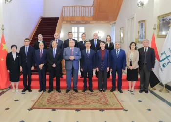 Visite historique de la Haute Cour de Shanghai au Conseil d’État égyptien