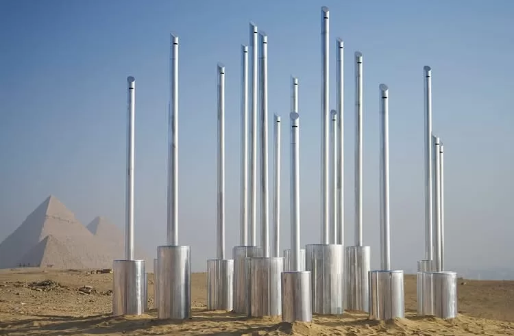 « L’art contemporain s’invite au pied des pyramides pour la cinquième édition de Forever Is Now » 20 - Le Progrès Egyptien « L’art contemporain s’invite au pied des pyramides pour la cinquième édition de Forever Is Now » 19 - Le Progrès Egyptien