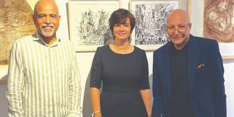 Ingy Mahmoud et Salah El-Meligi m: un dialogue lumineux sur les murs d’Art Corner 1 - Le Progrès Egyptien