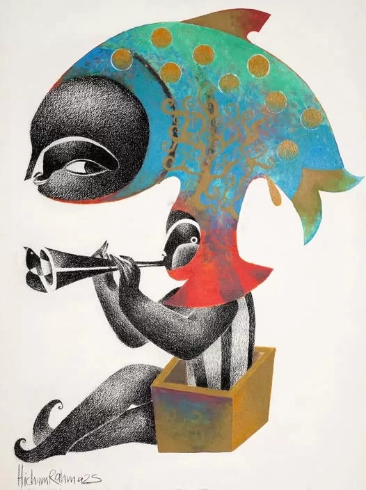 L’artiste Hecham Rahma, une aventure artistique folle entre le noir et le blanc 10 - Le Progrès Egyptien L’artiste Hecham Rahma, une aventure artistique folle entre le noir et le blanc 9 - Le Progrès Egyptien