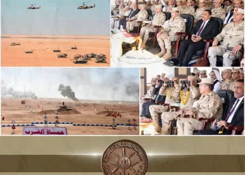 Manœuvres à munitions réelles dans la Zone militaire Ouest 4 - Le Progrès Egyptien Manœuvres à munitions réelles dans la Zone militaire Ouest