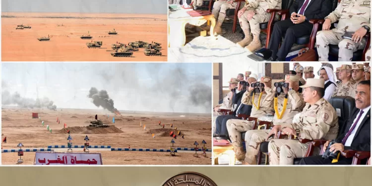 Manœuvres à munitions réelles dans la Zone militaire Ouest 2 - Le Progrès Egyptien Manœuvres à munitions réelles dans la Zone militaire Ouest 1 - Le Progrès Egyptien