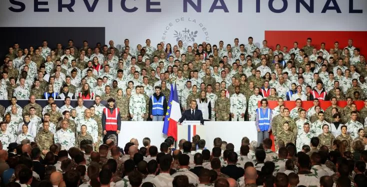 Macron relance le "service national", militaire et volontaire 2 - Le Progrès Egyptien Macron relance le "service national", militaire et volontaire 1 - Le Progrès Egyptien